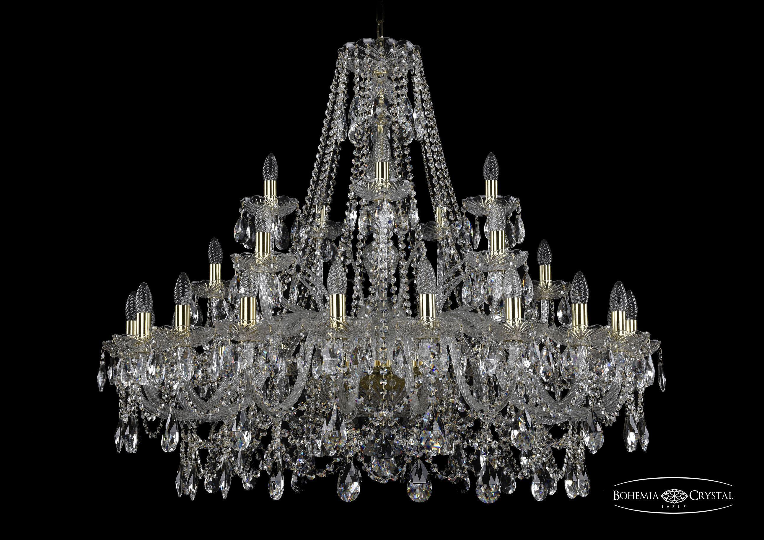 

Подвесная люстра Bohemia Ivele Crystal 1411/20+5+5/360/G