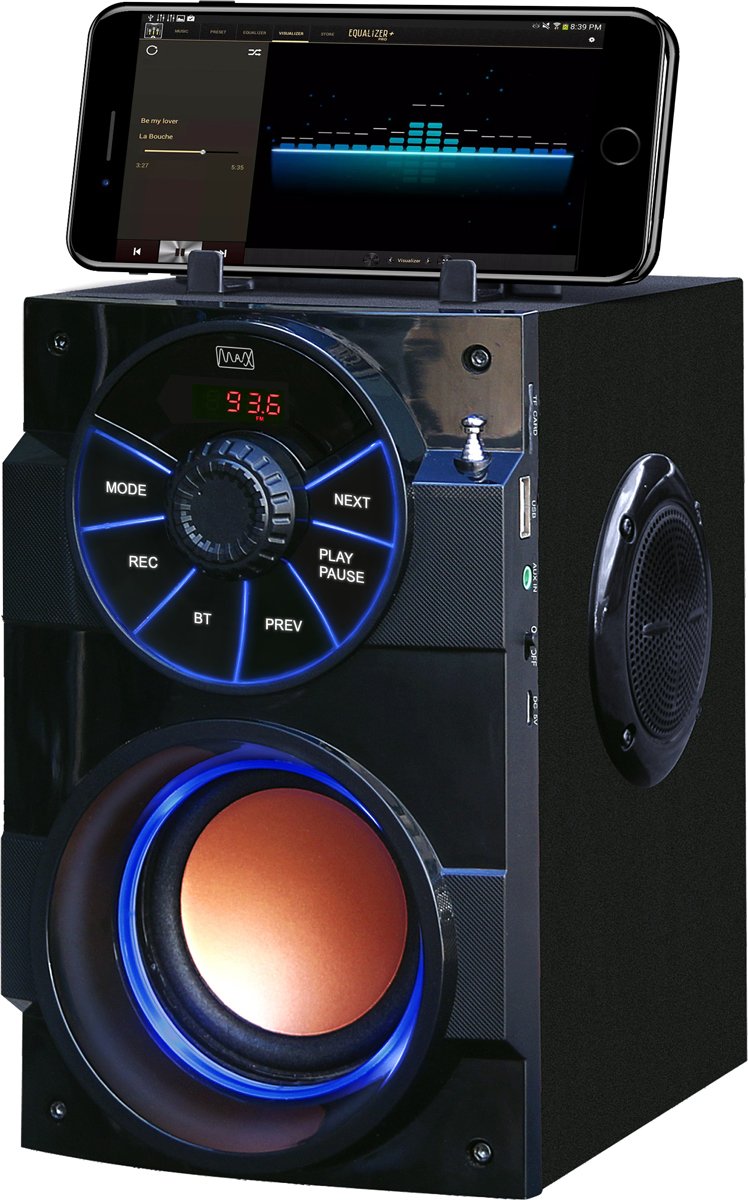 

Радиоприемник Max MR-430 черный, MR-430