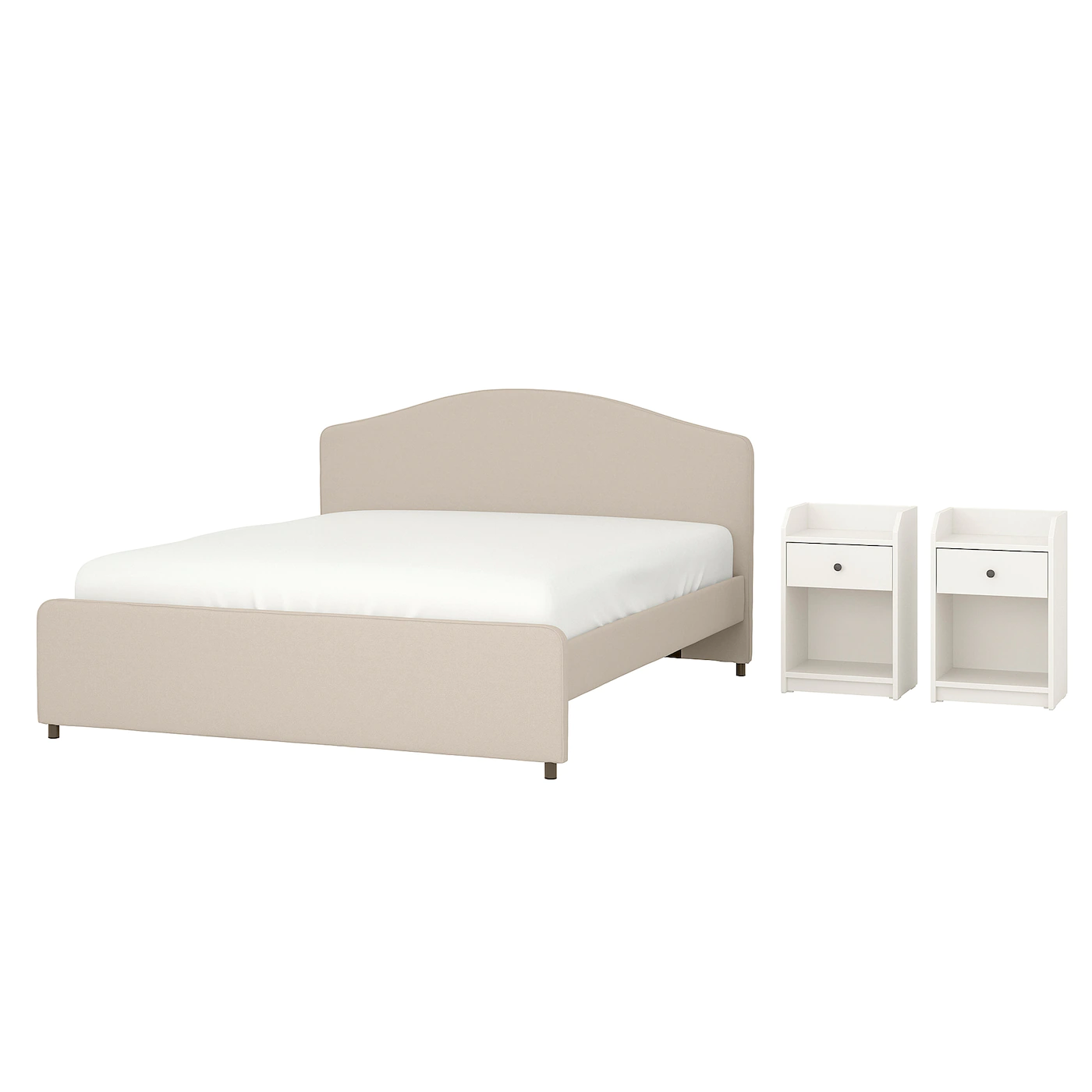 

Спальня Ikea Хауга бежевый/белый [094.860.40], Хауга
