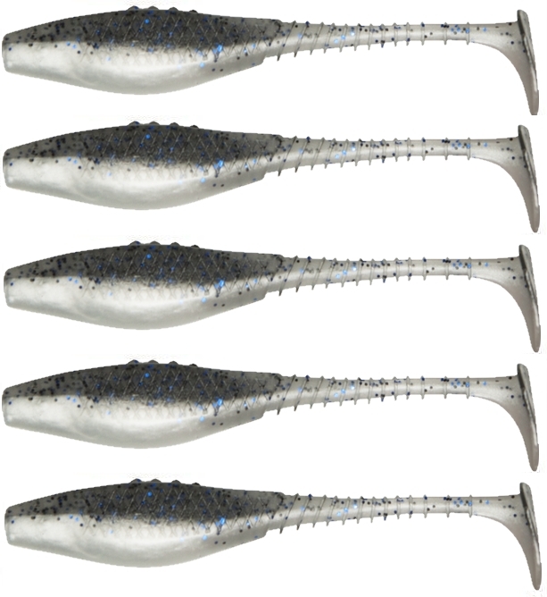 

Приманка силиконовая Dragon Belly Fish Pro 2,5/6 см 5шт (BF25D-01-890)