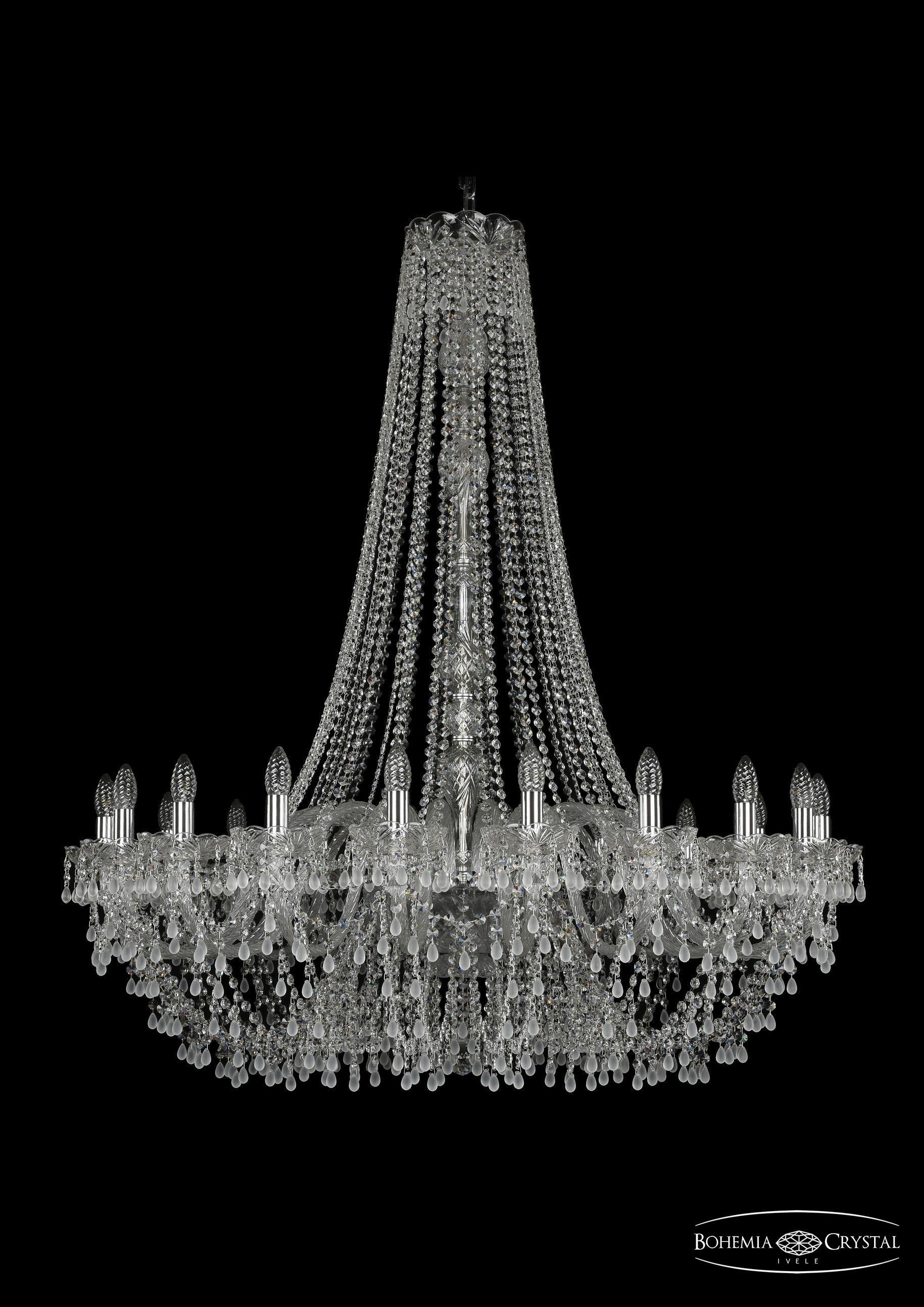 

Подвесная люстра Bohemia Ivele Crystal 1410/20/400/h-130/Ni/V0300