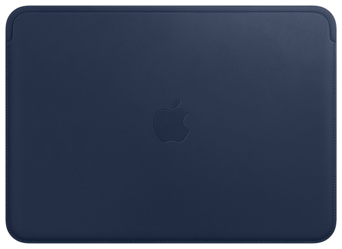 

Кейс для MacBook Apple 12" Leather Sleeve Midnight Blue [MQG02ZM/A], Leather Sleeve for 12‑inch MacBook