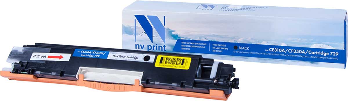 

Картридж лазерный NV-Print NV-CE310A/CF350A/729BK