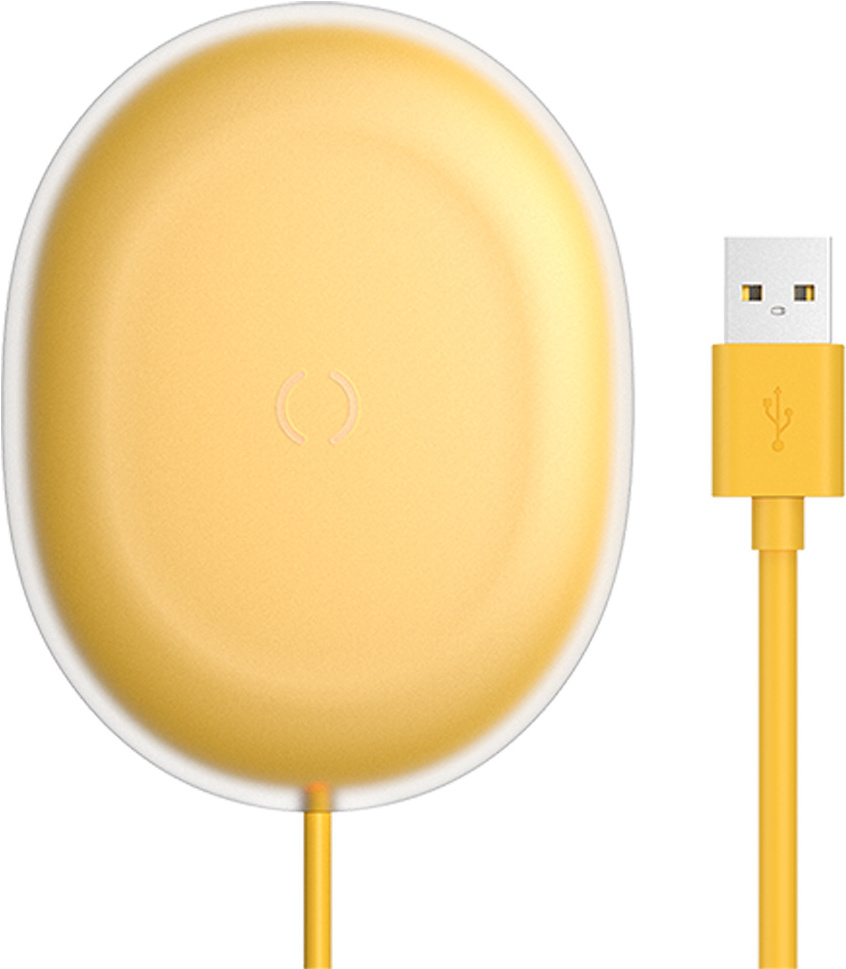 

Беспроводное зарядное устройство Baseus Jelly 15W Yellow (WXGD-0Y), Беспроводное зарядное устройство Baseus WXGD-0Y Jelly wireless charger 15W Yellow (Baseus Jelly wireless charger 15W Yellow (WXGD-0Y))