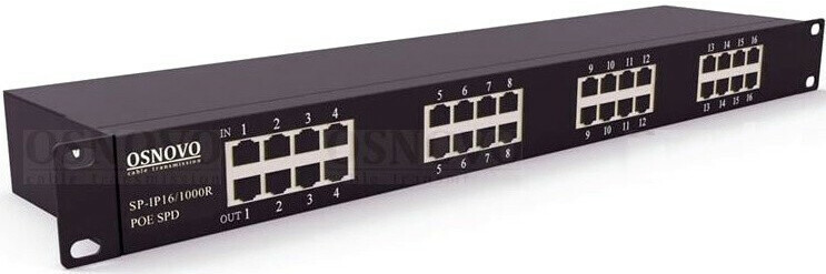 

Грозозащита Osnovo SP-IP16/1000PR
