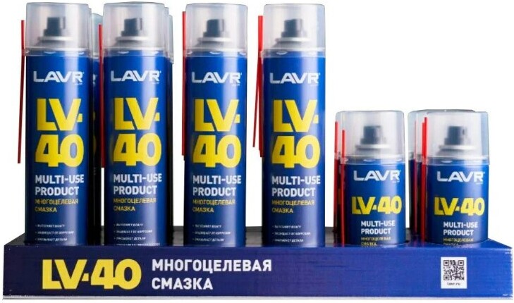 

Набор автомобильных смазок Lavr LV-40 (9073)