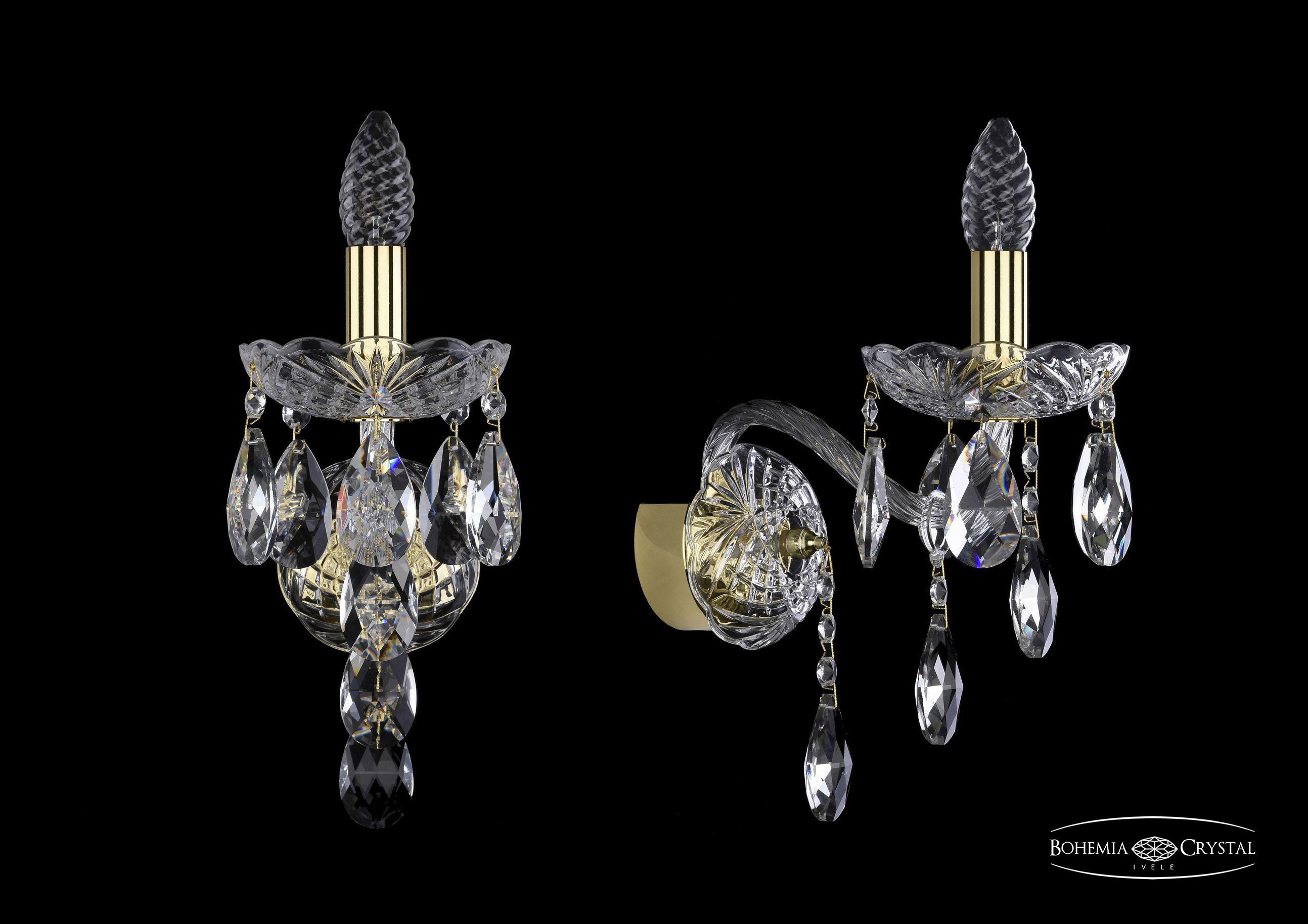 

Бра Bohemia Ivele Crystal 1415B/1/165/XL/G