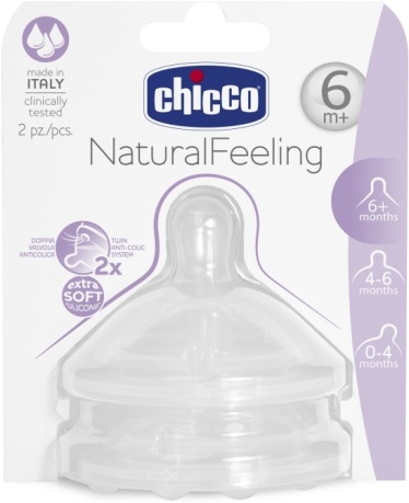 

Соска Chicco NaturalFeeling 6 мес+ (81047200000)