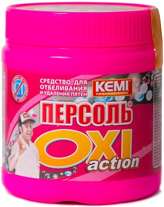 

Средства для стирки KEMI Персоль OXI Action средство универсальное для удаления пятен, Пятновыводитель KEMI Персоль OXI Action