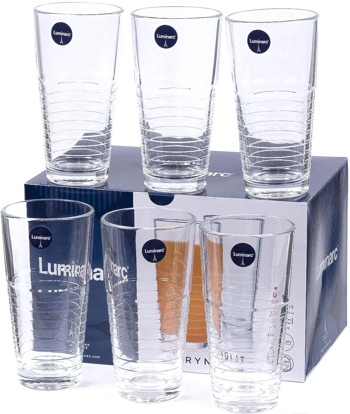 

Набор стаканов Luminarc Ringlyt [N8019], Набор стаканов Luminarc Ringlyt N8019