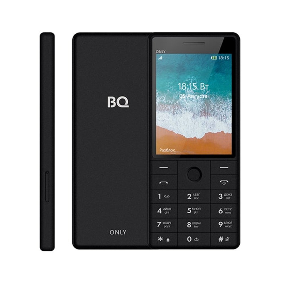 

Мобильный телефон BQ BQ-2815 Only Black, BQ-2815 Only