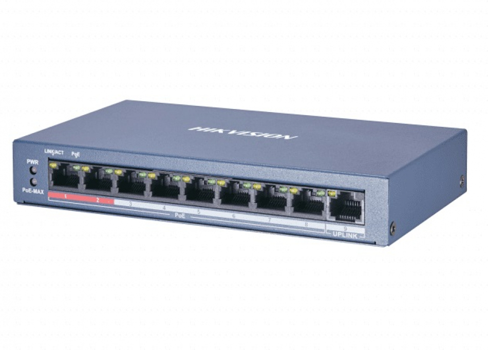 

Коммутатор Hikvision DS-3E0109P-E/M(B)