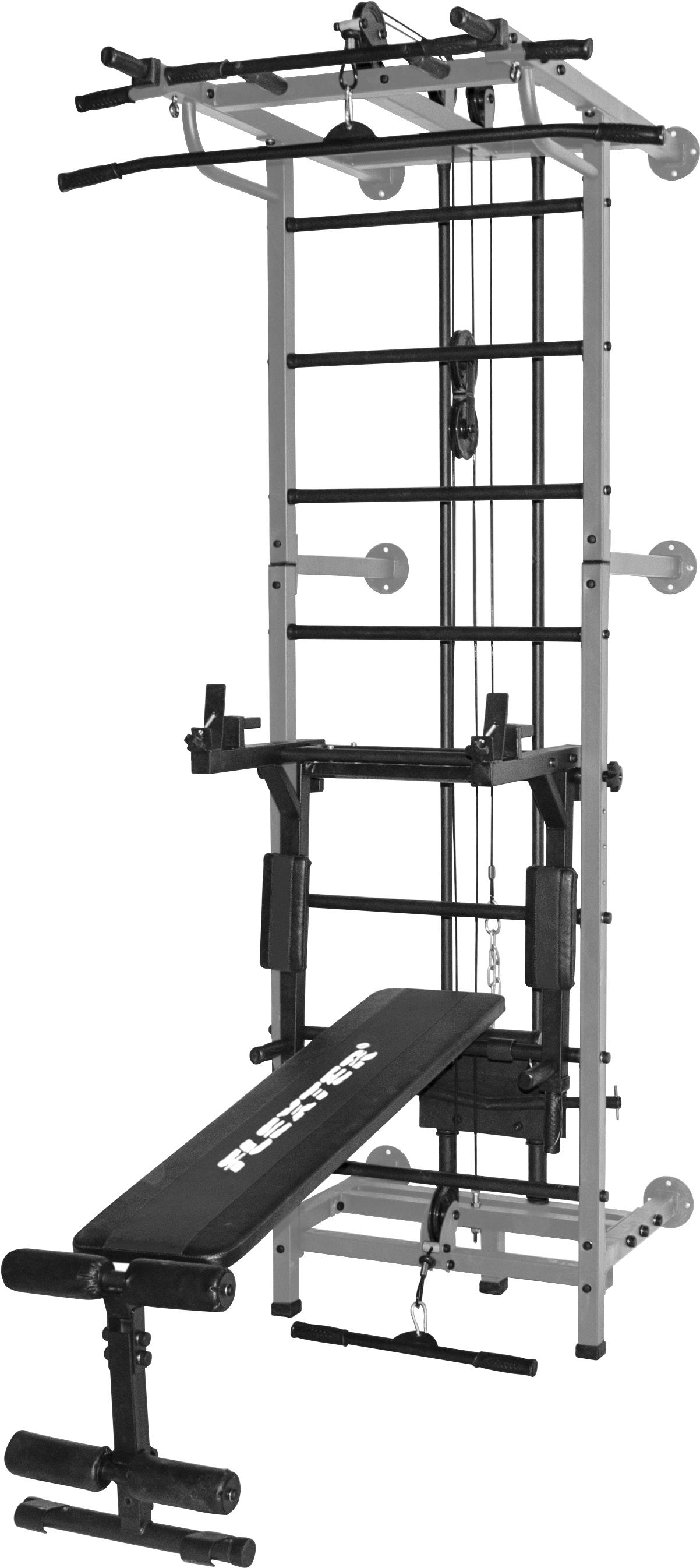 

Спортивный комплекс Формула здоровья Flexter Крафт SystemLight 3-в-1 серебристый/черный, Flexter Крафт SystemLight 3-в-1