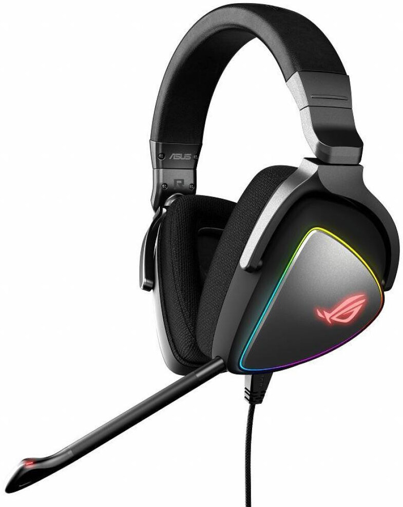 

Наушники с микрофоном ASUS ROG Delta (черный), Наушники ASUS ROG Delta 90YH00Z1-B2UA00 черный