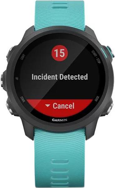

Умные часы Garmin Forerunner 245 черный/бирюзовый [010-02120-32], Forerunner 245