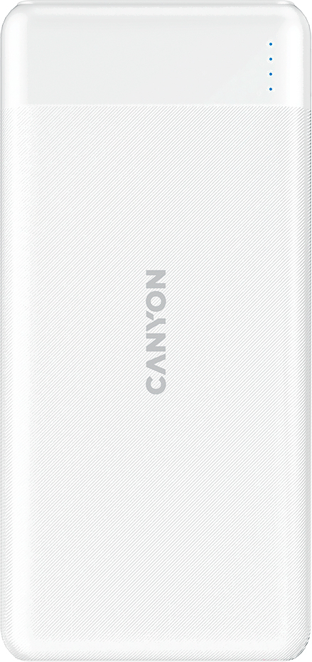 

Внешний аккумулятор Canyon PB-109 White (CNE-CPB1009W)