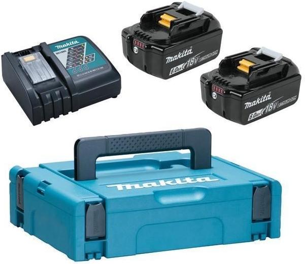 

Аккумулятор Makita 18.0 В BL1860B 2 шт + зарядное устройство DC18RD + кейс MAKPAC тип 3 [198080-9], 18.0 В BL1860B 2 шт + зарядное устройство DC18RD + кейс MAKPAC тип 3