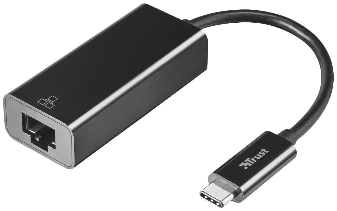 

Сетевой адаптер Trust USB-C to Ethernet Adapter [21491], USB-C to Ethernet Adapter