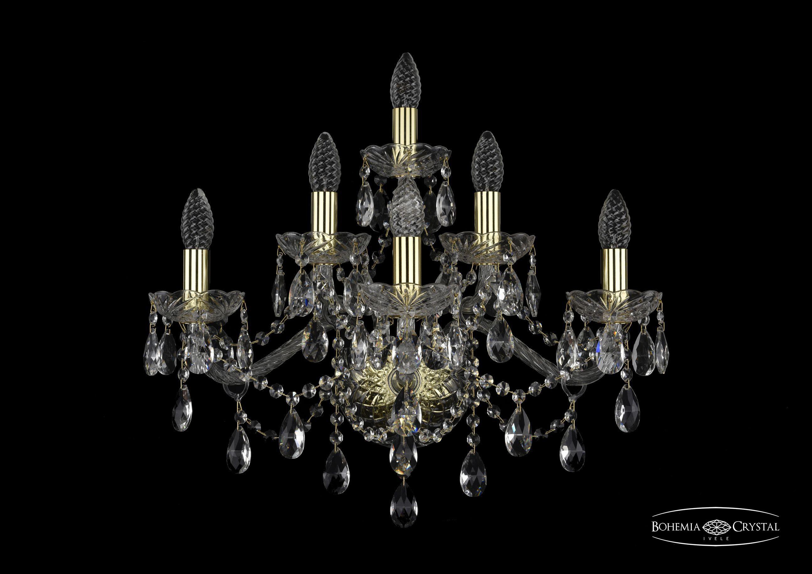 

Бра Bohemia Ivele Crystal 1415B/3+2+1/220/G