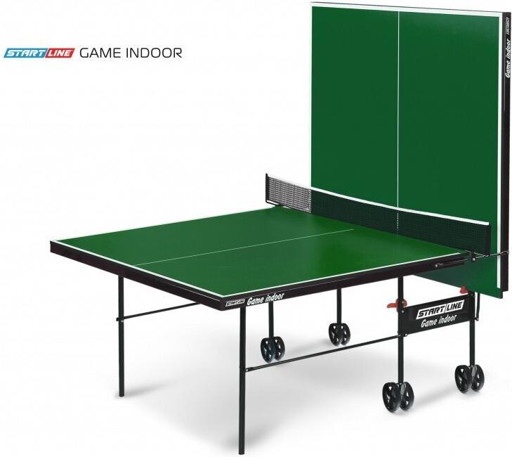 

Теннисный стол Start Line Game Indor с сеткой Green [6031-3], Теннисный стол Start Line Game Indor с сеткой 6031-3 Green
