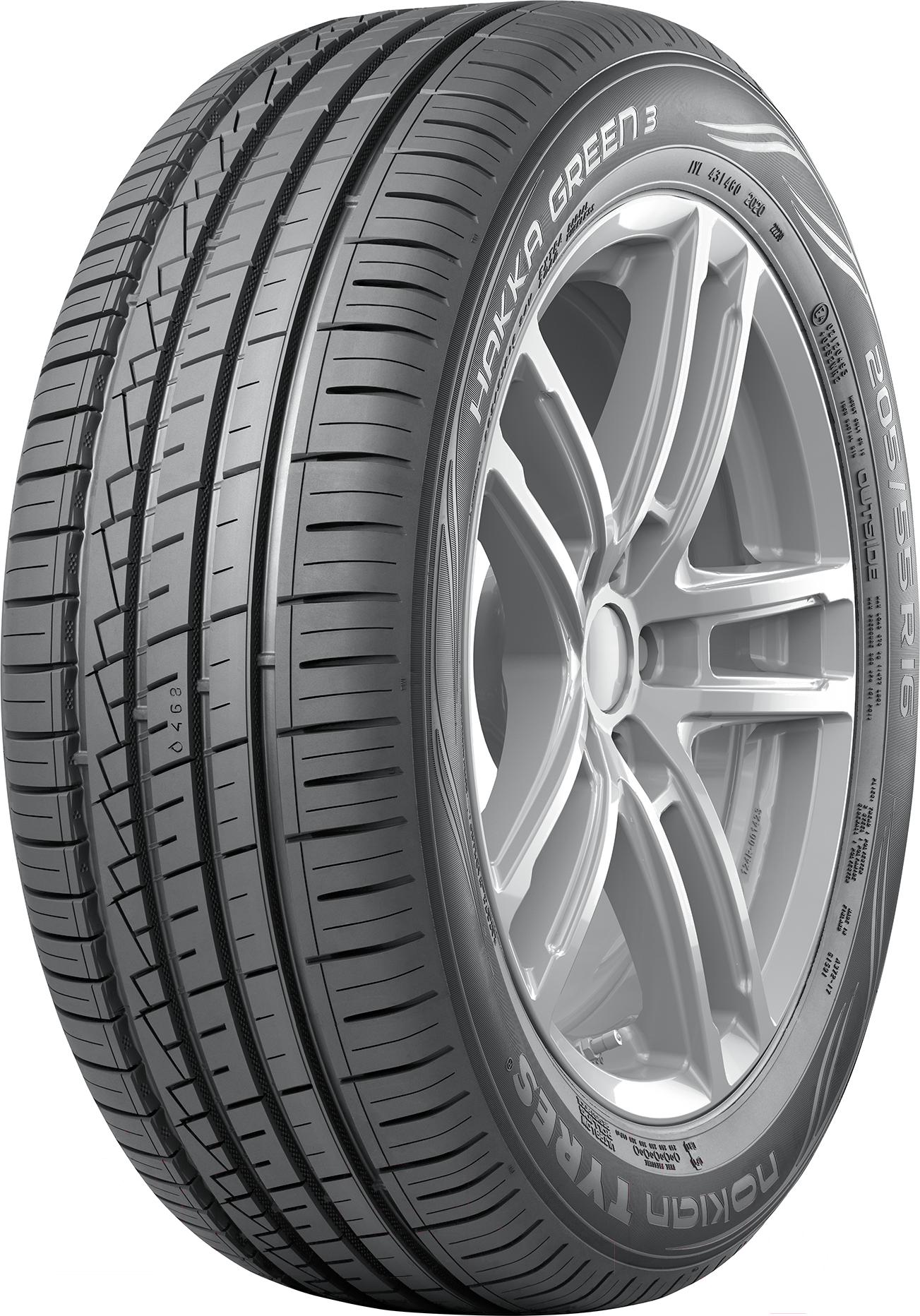 

Шины Nokian Hakka Green 3 185/65R14 86H, Автомобильные шины Nokian Hakka Green 3 185/65R14 86H