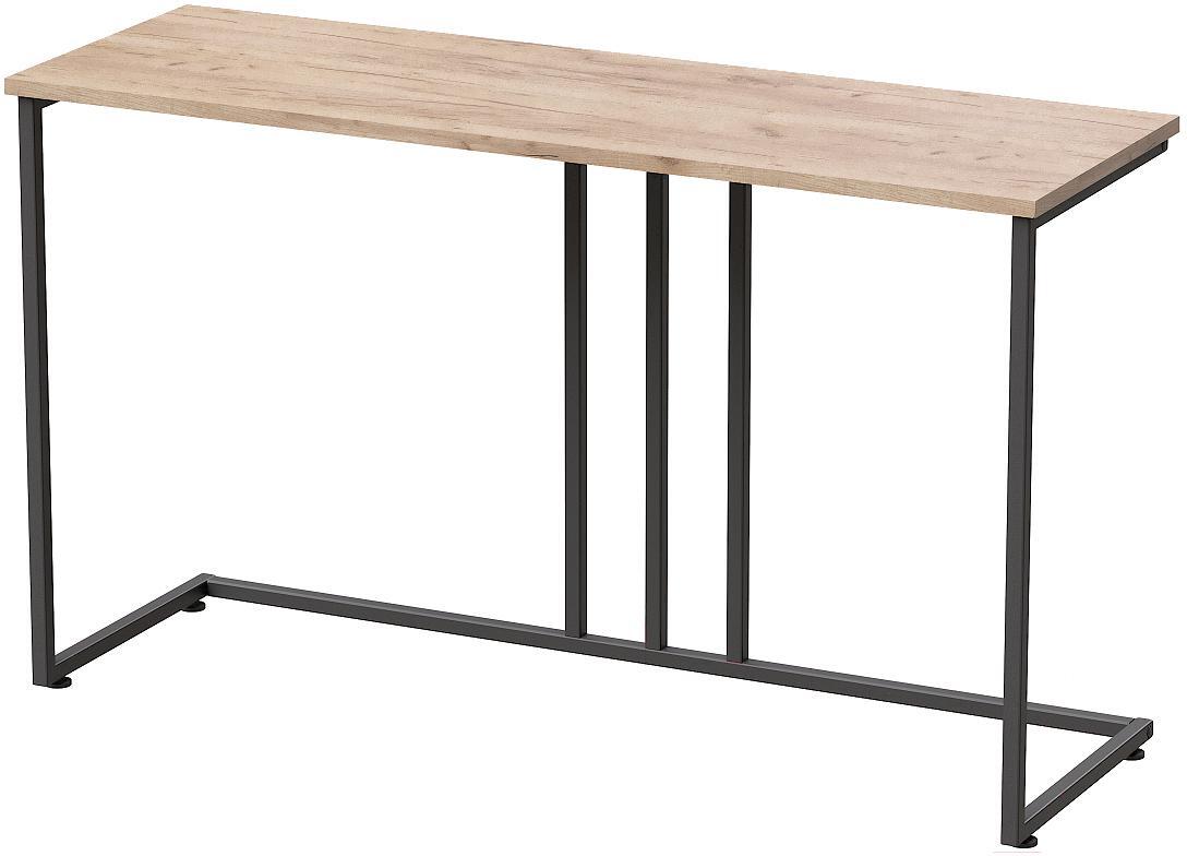 

Стол консольный Millwood Лиссабон 1 Л 120х40х70 дуб табачный Craft/металл черный