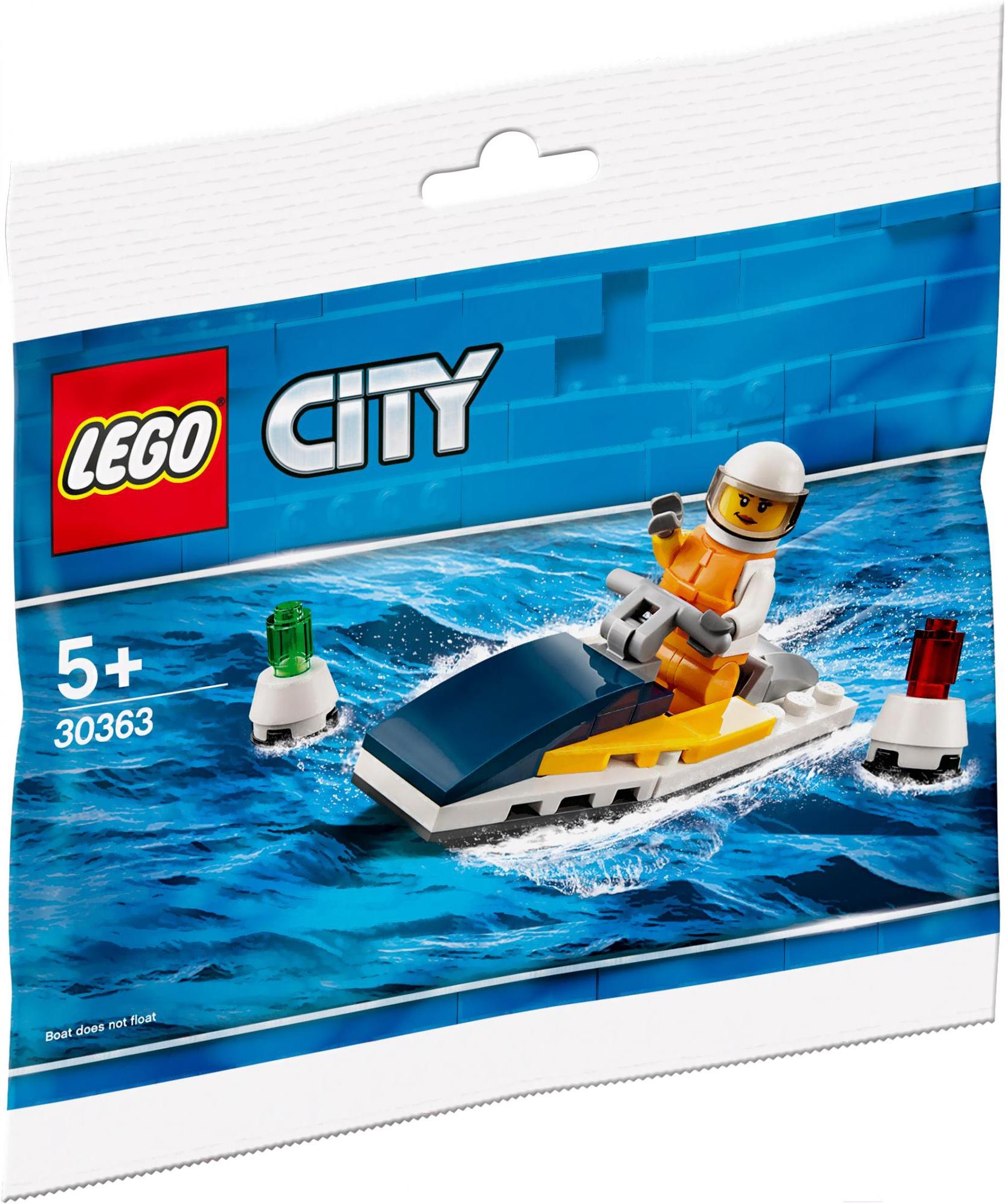 

Конструктор LEGO City 30363 Гоночный катер, City Гоночный катер
