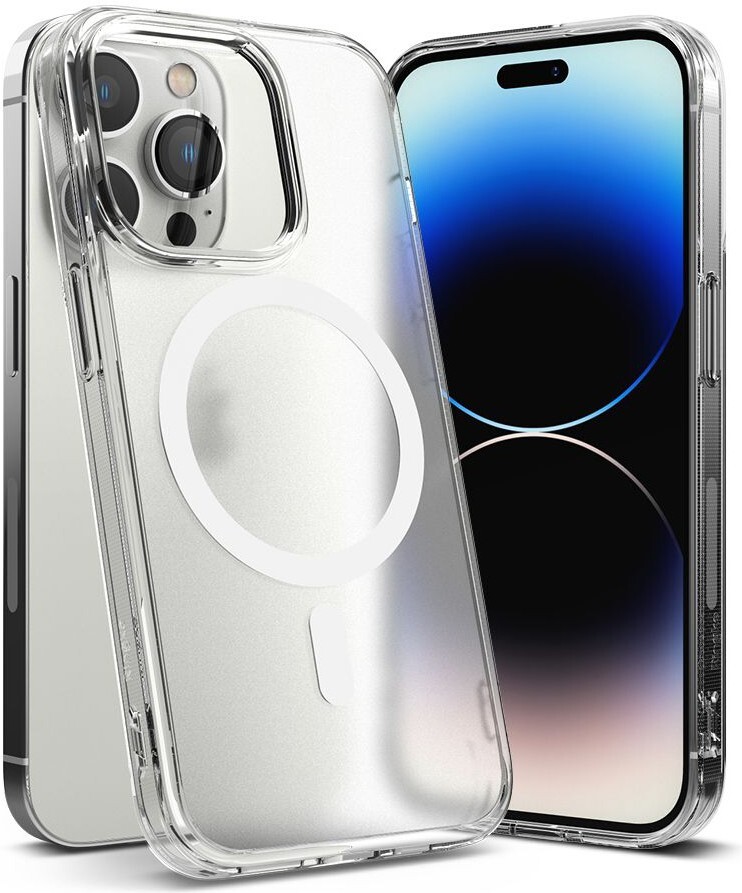 

Чехол для телефона Ringke Fusion Magnetic Magsafe iPhone 14 Pro Matte Clear