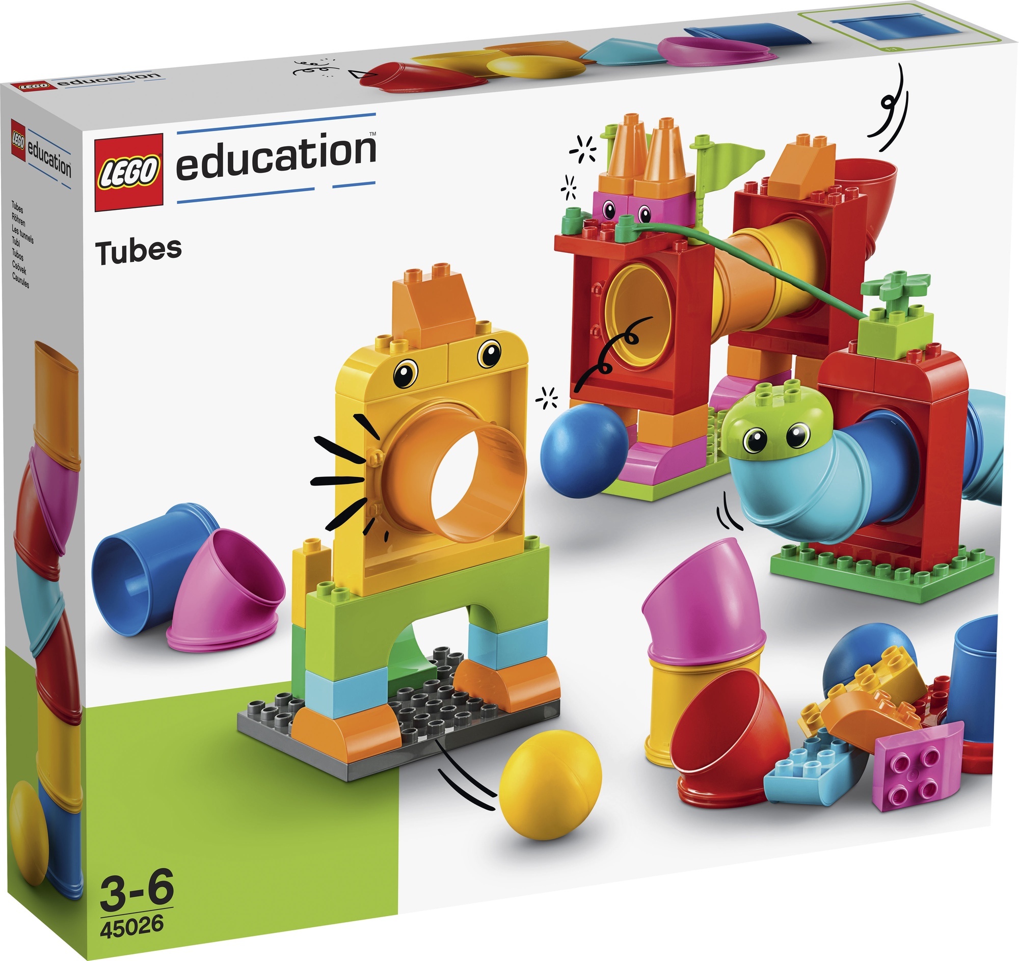 

Конструктор LEGO Education с трубками [45026], Конструктор LEGO Education с трубками 45026