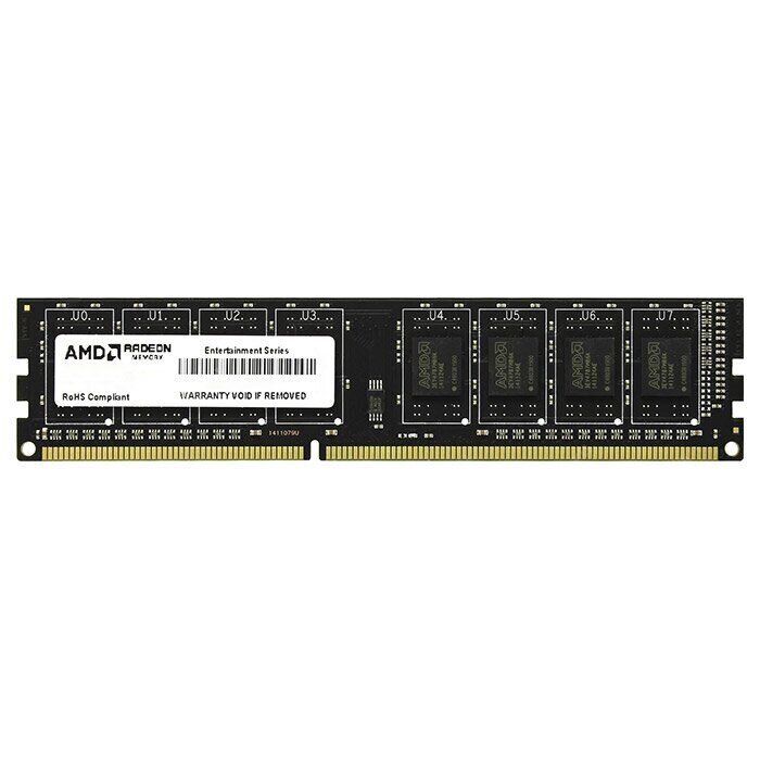 

Оперативная память AMD Radeon R3 4GB DDR3 PC3-10600 (R334G1339U1S-U)