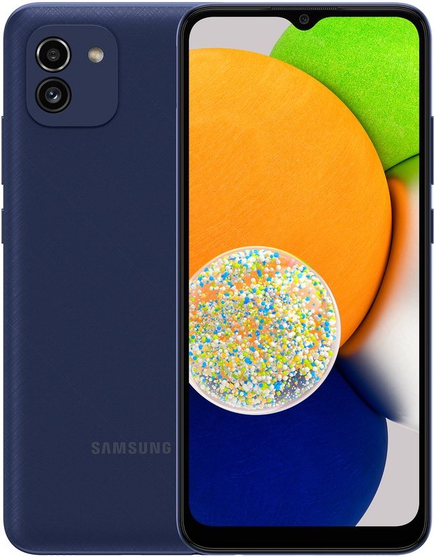 

Смартфон Samsung Galaxy SM-A035 A03 4GB/64GB Blue (SM-A035FZBGSKZ)