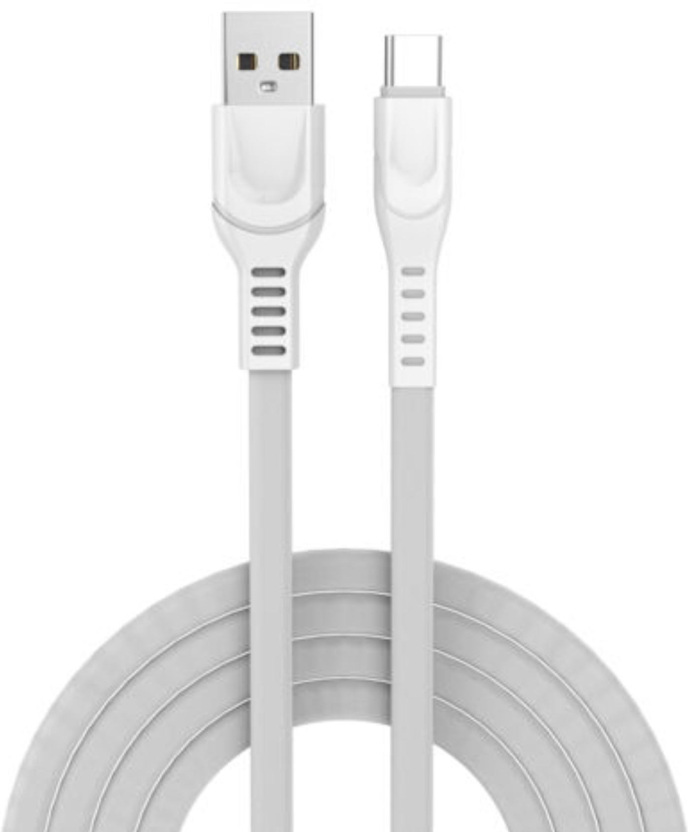 

Кабель Type-C - USB для зарядки 1 м 2.4А Atomic Cabler белый