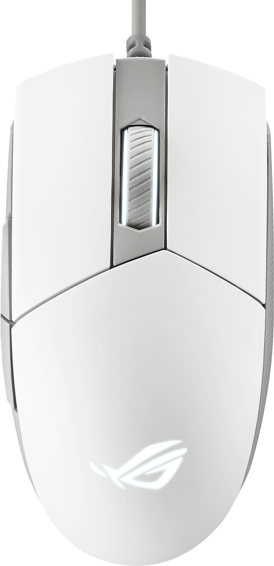 

Мышь ASUS ROG Strix Impact II ML белый [90MP02C0-BMUA00], Мышь ASUS ROG Strix Impact II Moonlight White