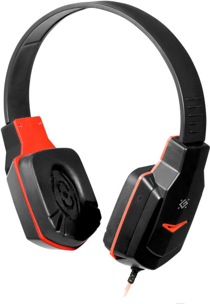 

Наушники Defender Warhead G-320 Black/Red [64033], Warhead G-320