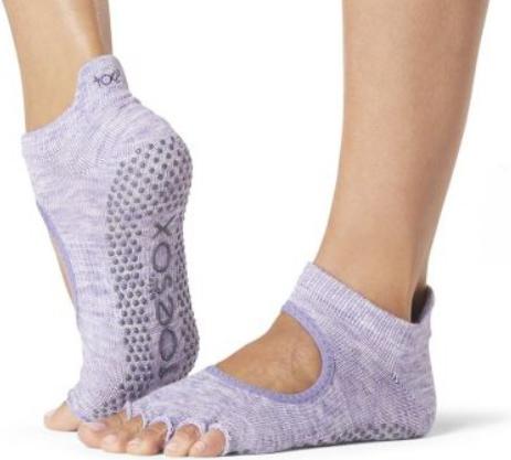 

Носки для йоги Toesox Bellarina S серо-лиловый [TT\S01525HPU\HN-OS-CR], Bellarina S