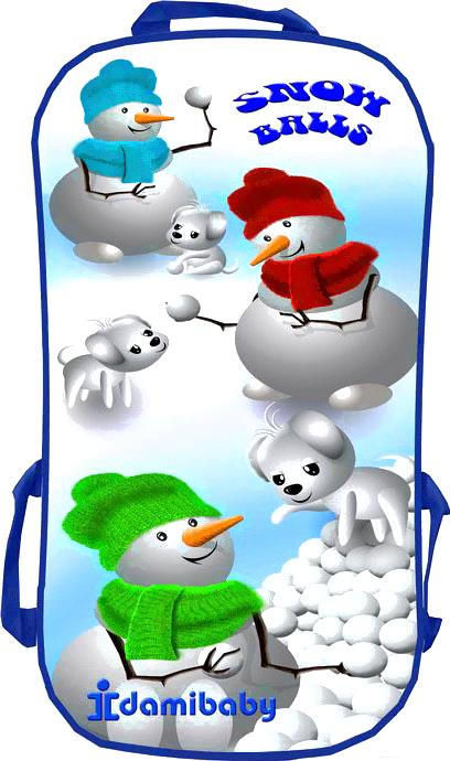 

Санки-ледянка Дэми ЛДМ.05 Весёлые снежки, ЛДМ.05 Весёлые снежки