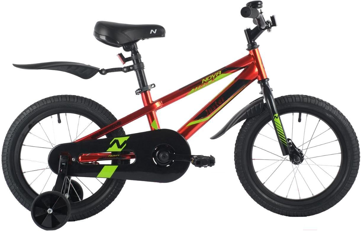 

Велосипед детский Novatrack Juster 16'' красный [165JUSTER.RD21], Juster