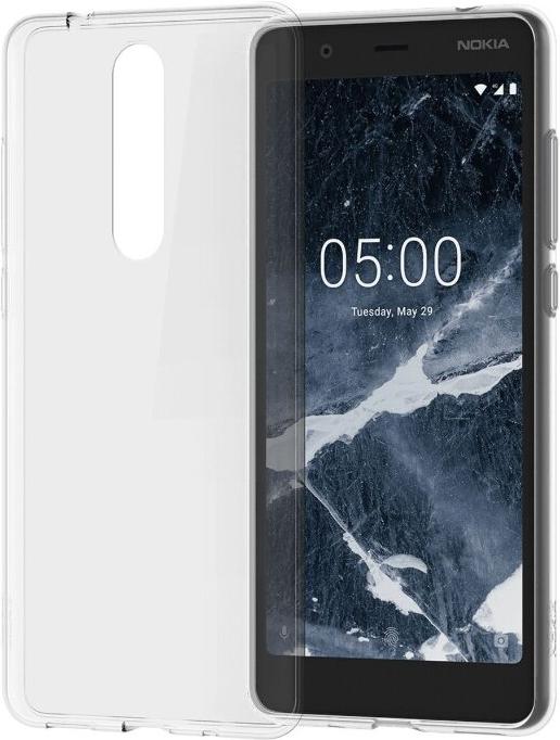 

Чехол для телефона Nokia 5.1 Clear Case CC-109 [8P00000002], Чехол для телефона Nokia 5.1 Clear Case CC-109 8P00000002