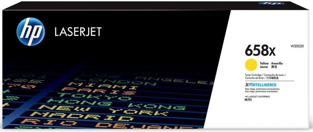 

Картридж HP 658X желтый [W2002X], Картридж HP 658X W2002X желтый