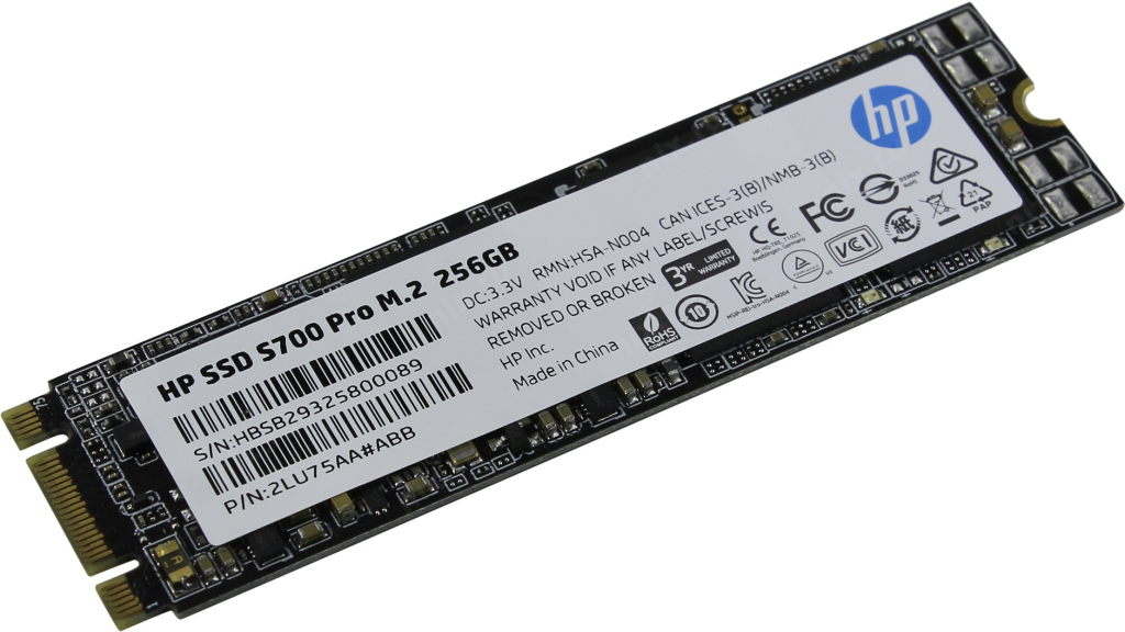 

SSD диск HP 256GB S700 Pro [2LU75AA#ABB], SSD диск HP 256GB S700 Pro 2LU75AA#ABB