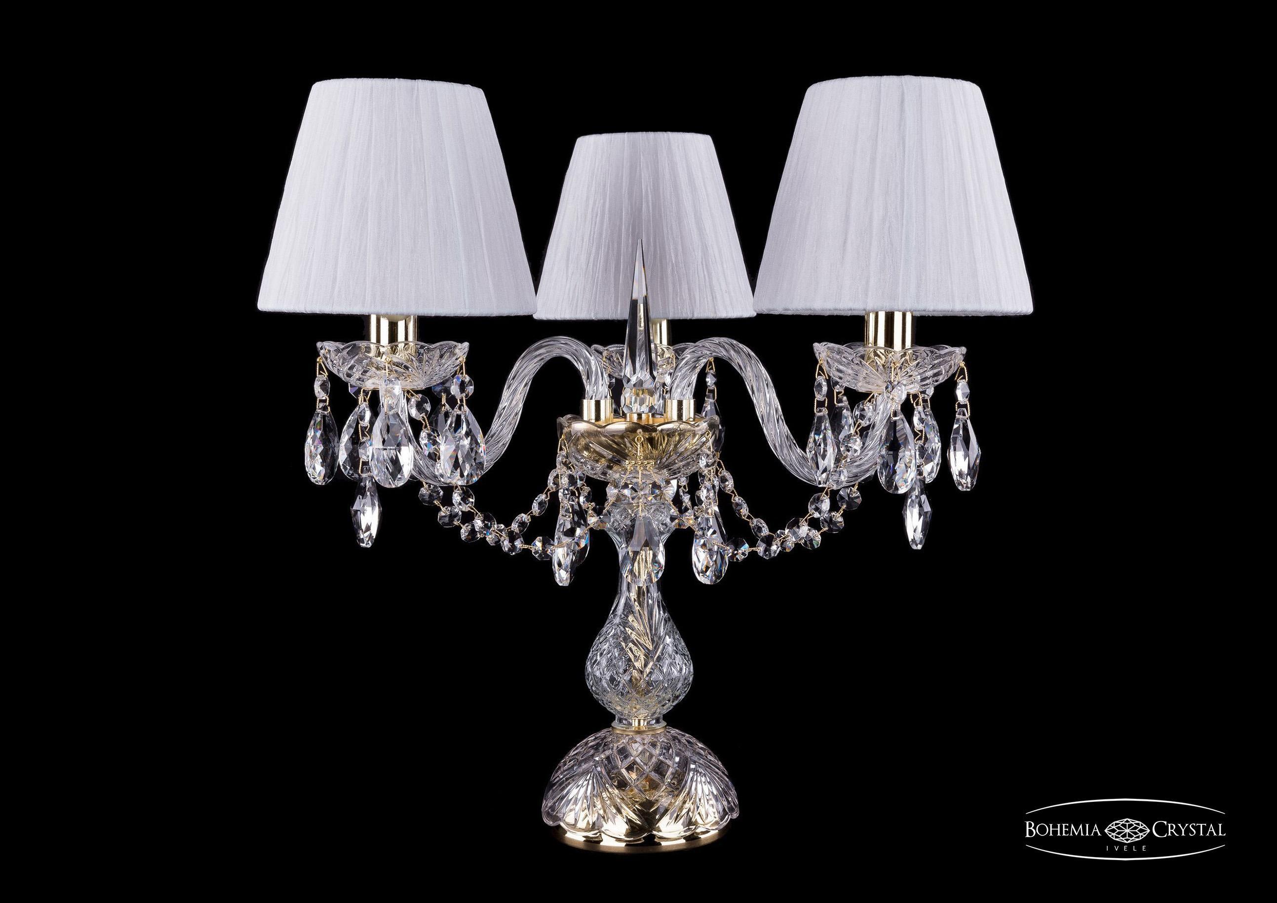 

Подвесная люстра Bohemia Ivele Crystal 1406L/3/141-39/G/SH32-160, Настольная лампа Bohemia Ivele Crystal 1406L/3/141-39/G/SH32-160