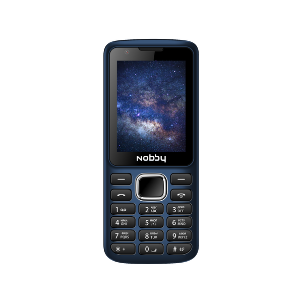 

Мобильный телефон Nobby 230 синий [NBC-BP-24-31], 230