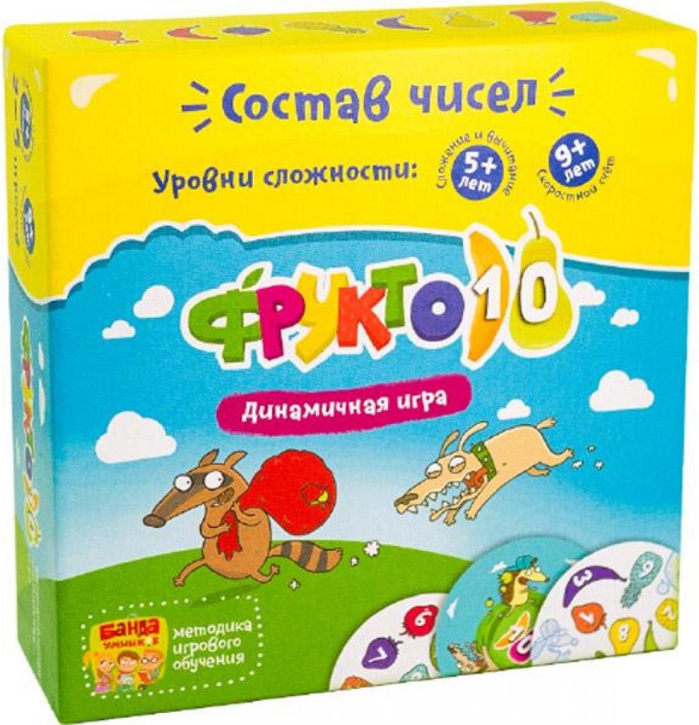 

Настольная игра Банда умников Фрукто 10