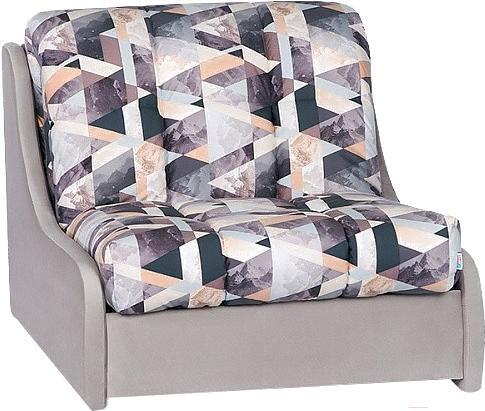 

Кресло-кровать Rivalli Дели NEXT 80 без подушек Snow brown Velluto 08
