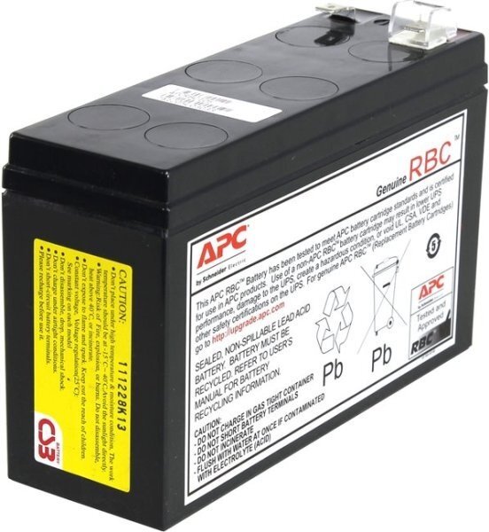 

Аккумулятор для ИБП APC APCRBC106 для BE400-FR/GR/IT/UK, Батарея APC APCRBC106