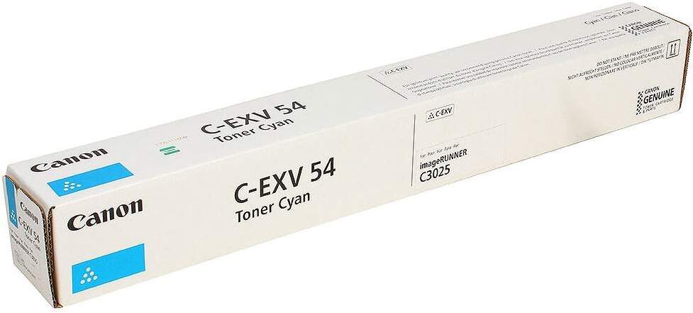 

Тонер-картридж Canon C-EXV 54C, Тонер Canon C-EXV54C голубой (1395C002)