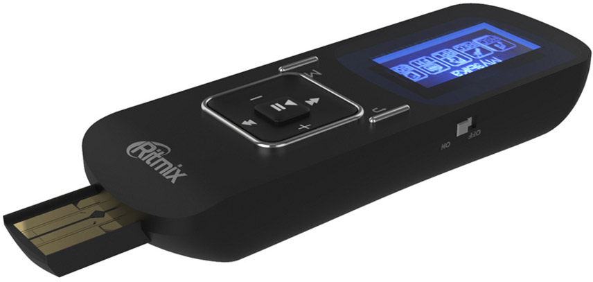 

Портативный медиаплеер Ritmix RF-3490 4GB Black, RF-3490 4GB