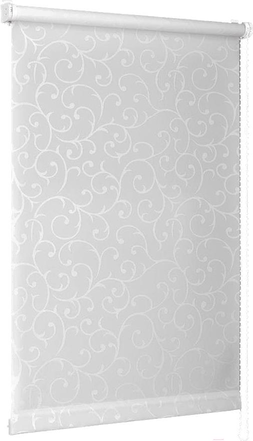 

Рулонная штора Delfa Сантайм Жаккард Прима СРШ-01 МД8118 48x170 белый, Сантайм Жаккард Прима СРШ-01 МД8118 48x170
