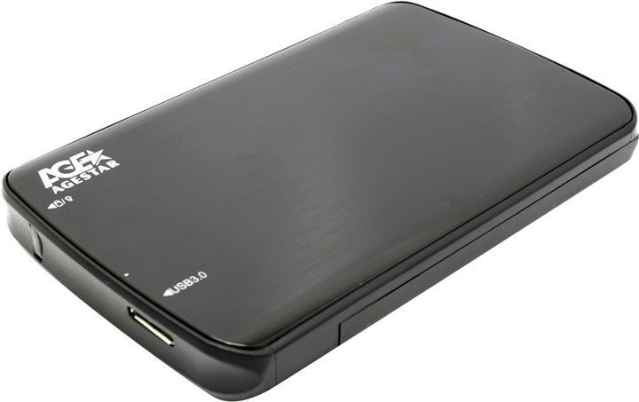 

Бокс для жесткого диска AgeStar 3UB2A12, Внешний корпус для HDD AgeStar 3UB2A12 черный