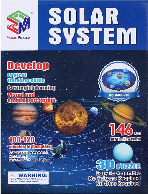 

Пазл Darvish 3D Солнечная система [DV-T-2203], Пазл Darvish 3D Солнечная система DV-T-2203